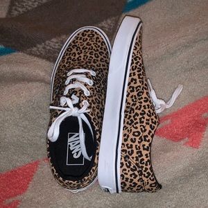 Cheetah Print Vans